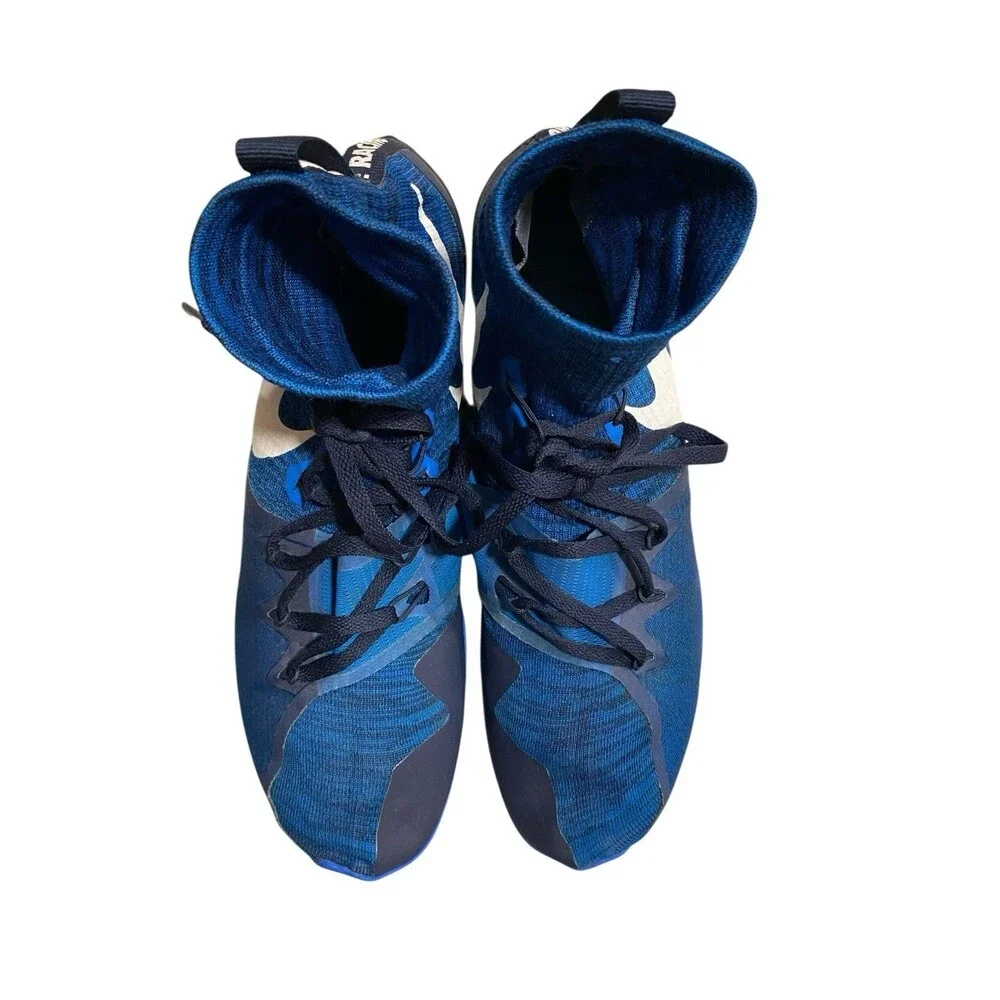 Nike Zoom Victory XC 4 Flyknit Spikes Mens 11 Blue Cross Country Track